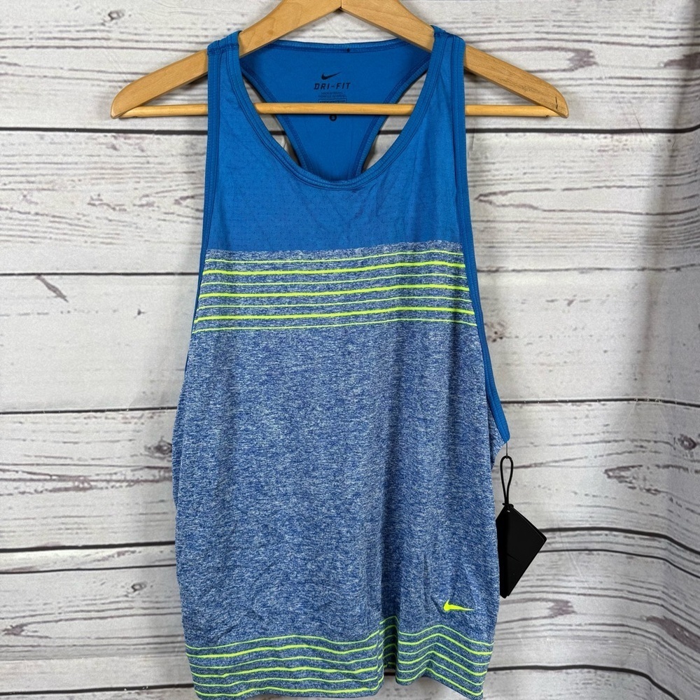 Nike Women's Blue Muscle Tank Top Size S